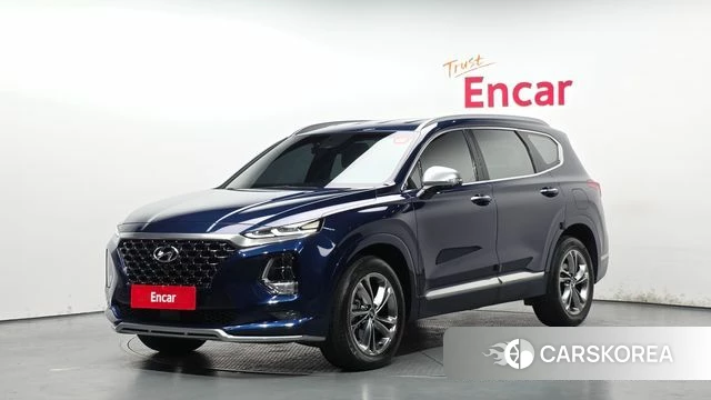 Hyundai Santa Fe TM 2019 Синий из Кореи