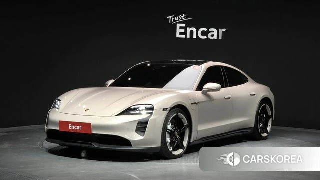 Porsche Taycan 2023 Розовый из Кореи