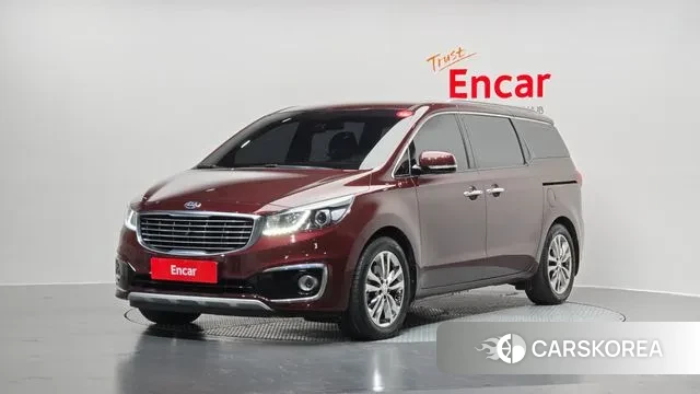 Kia All New Carnival 2018 Красный из Кореи
