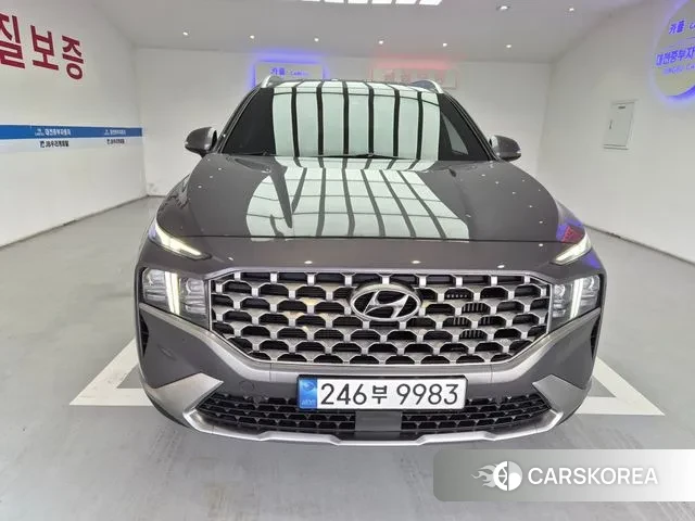 Hyundai The New Santa Fe 2021 Серый из Кореи