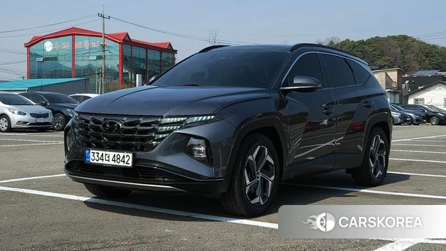Hyundai Tucson (NX4) 2021 Серый из Кореи