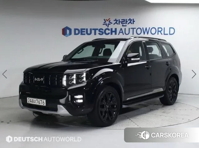 Kia Mohave Master 2022 Черный из Кореи