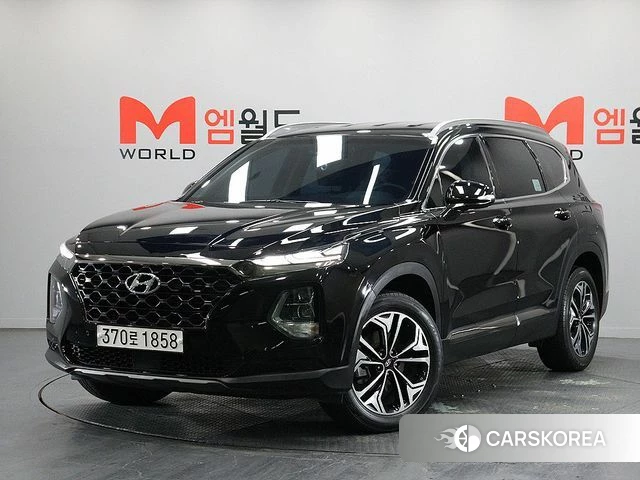 Hyundai Santa Fe TM 2019 Черный из Кореи