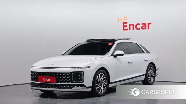 Hyundai Grandeur Hybrid (GN7) 2023 Белый из Кореи