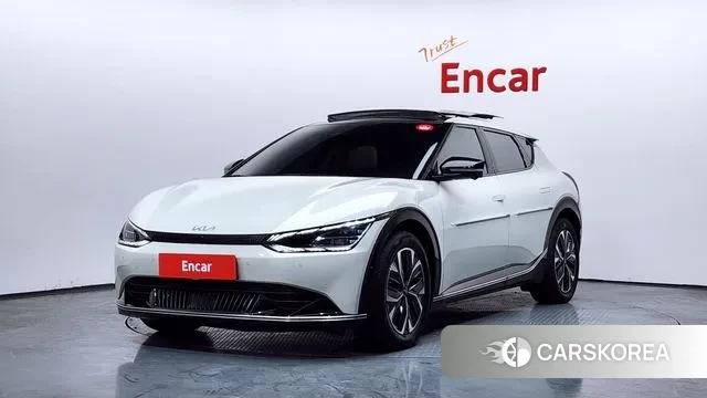 Kia EV6 2021 Серебристо-серый из Кореи