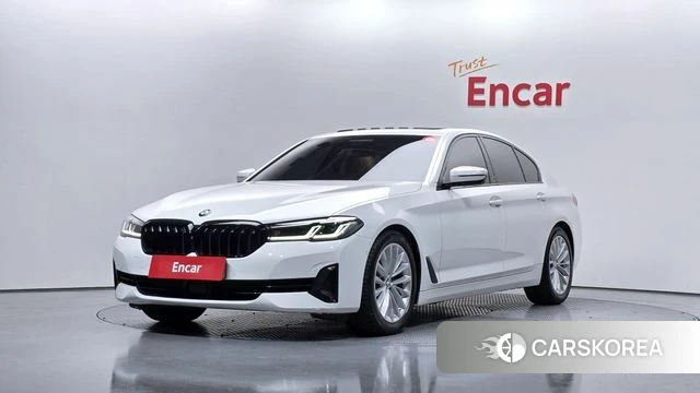BMW 5 Series (G30) 2021 Белый из Кореи