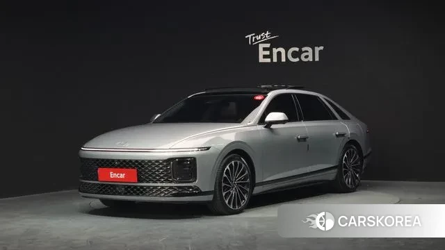 Hyundai Grandeur Hybrid (GN7) 2023 Серебряный из Кореи