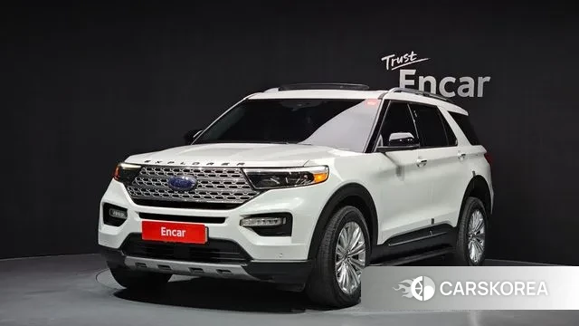 Ford Explorer 6th Generation 2020 Белый из Кореи
