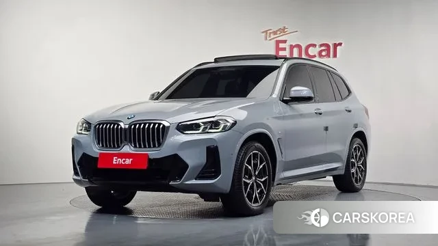 BMW X3 (G01) 2022 Серый из Кореи