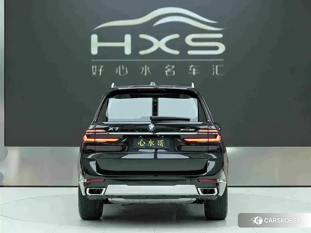 BMW X7 2025 Черный из Китая