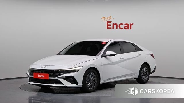 Hyundai The New Avante (CN7) 2024 Белый из Кореи