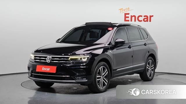 Volkswagen Tiguan Allspace 2020 Черный из Кореи