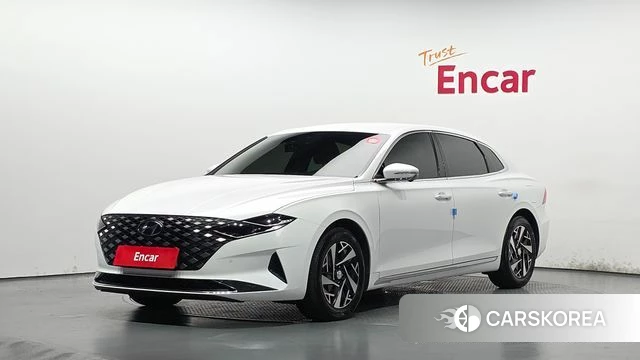 Hyundai The New Grandeur IG Hybrid 2022 Белый из Кореи