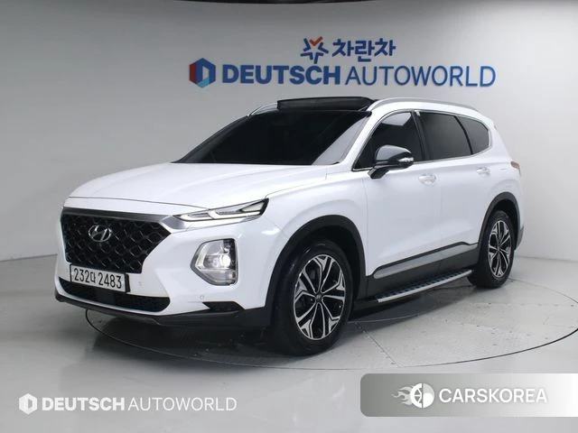 Hyundai Santa Fe TM 2020 Белый из Кореи
