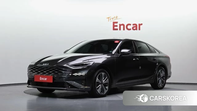 Kia K8 Hybrid 2021 Серый из Кореи