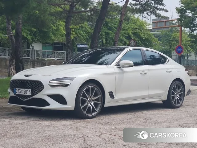 Genesis The New G70 2021 Белый из Кореи
