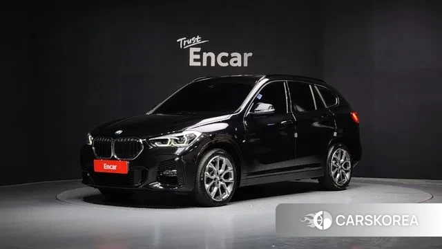 BMW X1 (F48) 2022 Черный из Кореи