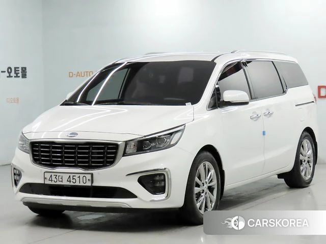 Kia The New Carnival 2019 Белый из Кореи