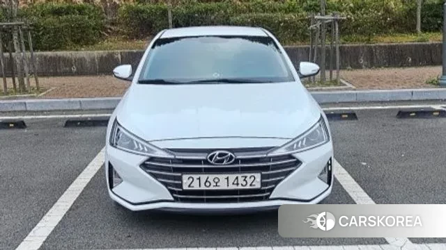 Hyundai The New Avante AD 2019 Белый из Кореи