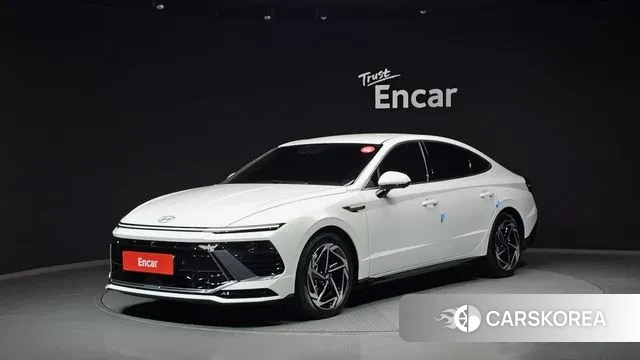 Hyundai Sonata D Edge Hybrid (DN8) 2024 Белый из Кореи