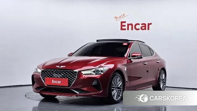 Genesis G70 2019 Красный из Кореи