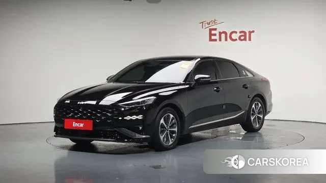 Kia K8 Hybrid 2021 Черный из Кореи