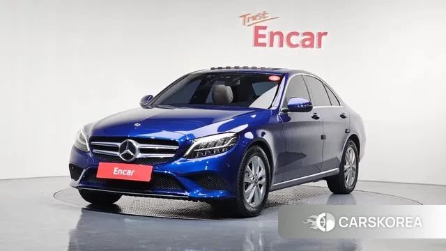 Mercedes-Benz C-Class W205 2019 Синий из Кореи
