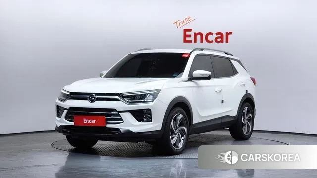 Ssangyong Beautiful Korando 2020 Белый из Кореи