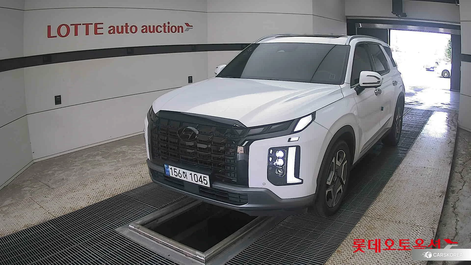 Hyundai Palisade 2023 Белый из Кореи