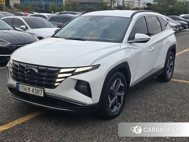 Hyundai Tucson (NX4) 2021 Белый из Кореи