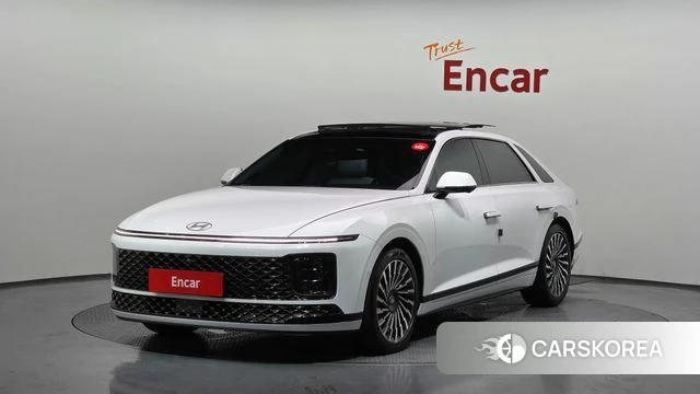 Hyundai Grandeur Hybrid (GN7) 2024 Белый из Кореи