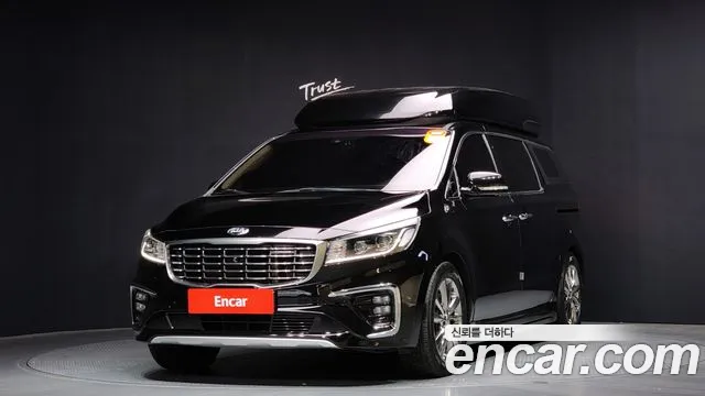 Kia The New Carnival 2019 Черный из Кореи