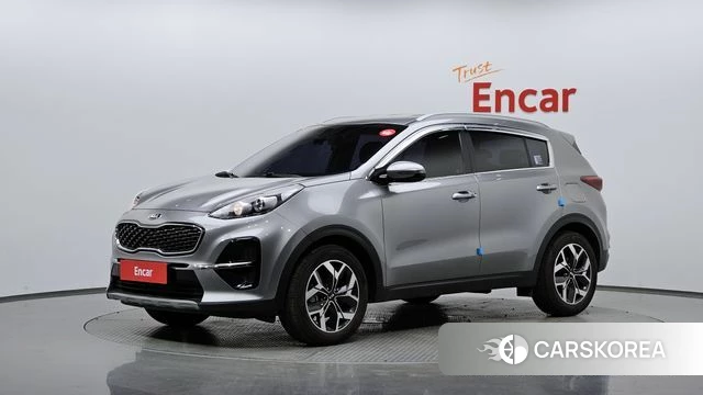 Kia Sportage The Bold 2018 Серебристо-серый из Кореи