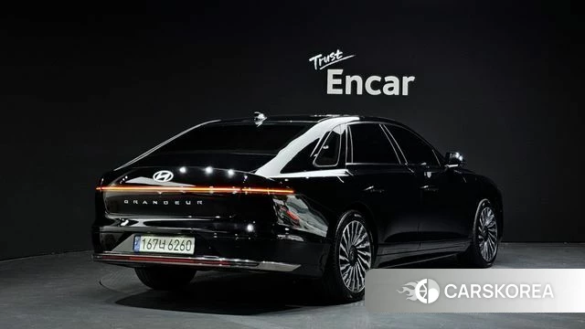 Hyundai Grandeur (GN7) 2023 Черный из Кореи