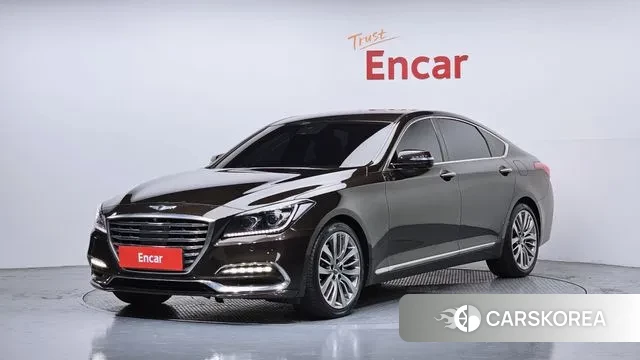 Genesis G80 2018 Коричневый из Кореи