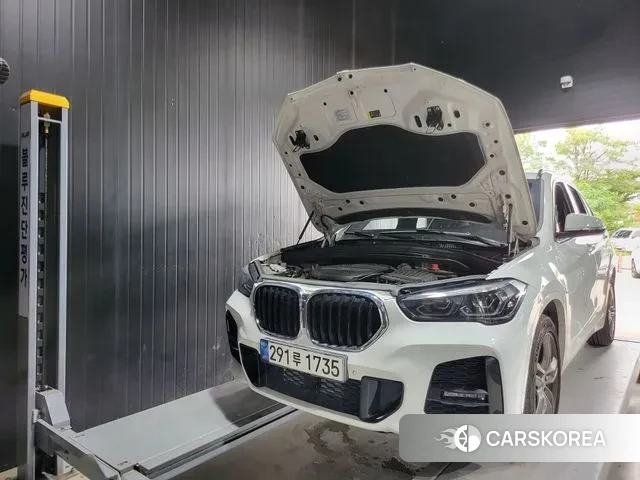 BMW X1 (F48) 2021 Белый из Кореи