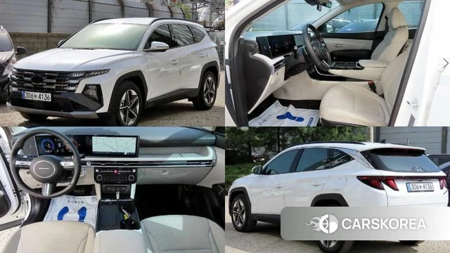 Hyundai The New Tucson (NX4) 2025 Белый из Кореи