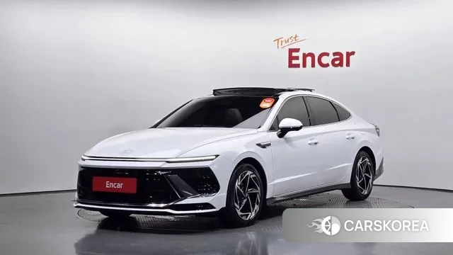 Hyundai Sonata D Edge Hybrid (DN8) 2024 Белый из Кореи