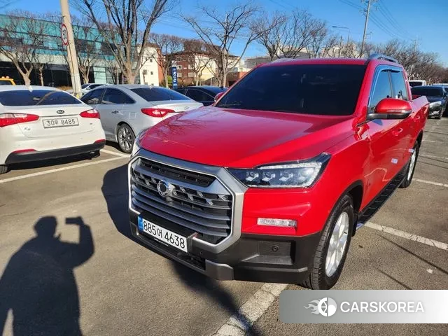 Ssangyong Musso Sports 2nd Generation 2025 Красный из Кореи