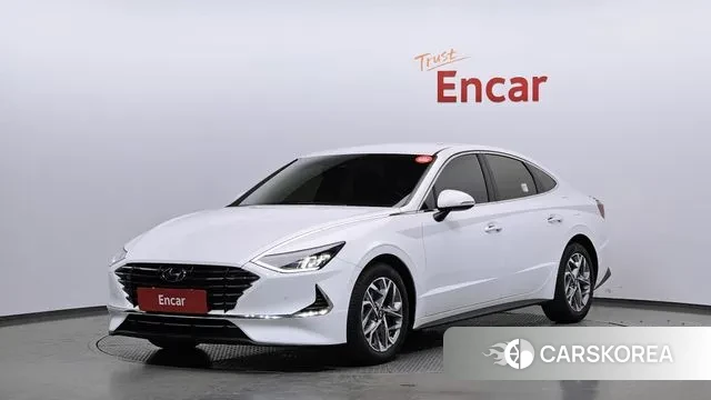 Hyundai Sonata (DN8) 2019 Белый из Кореи