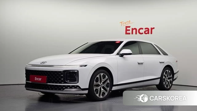 Hyundai Grandeur (GN7) 2023 Белый из Кореи