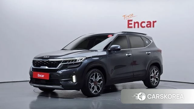Kia Seltos 2021 Серый из Кореи