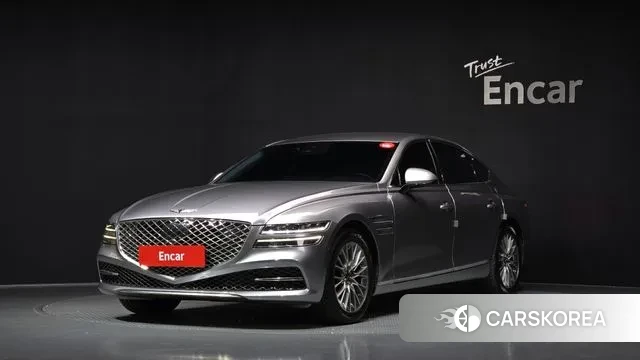Genesis G80 (RG3) 2021 Серебряный из Кореи