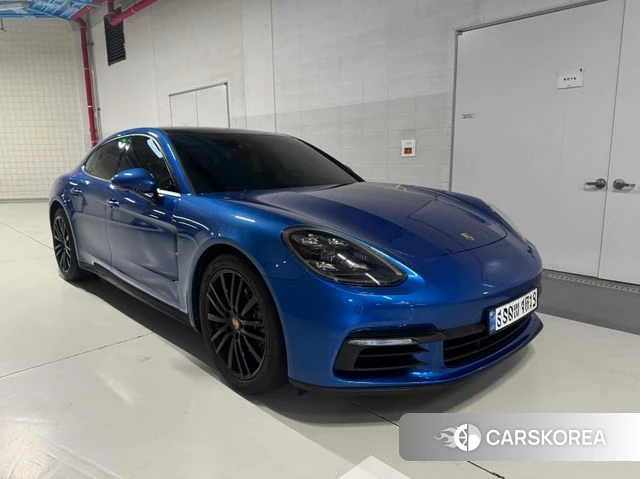 Porsche Panamera (971) 2018 Синий из Кореи