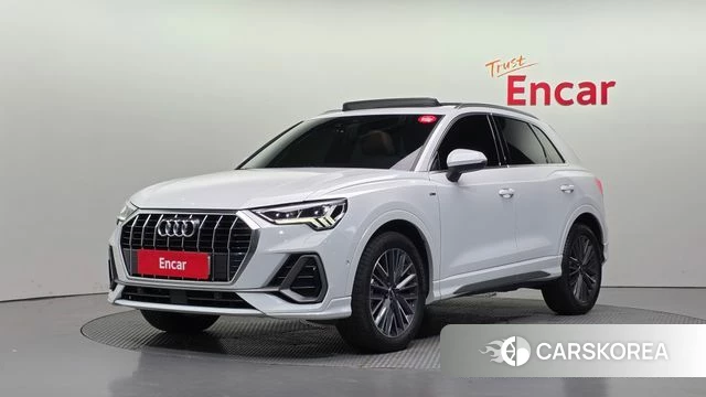 Audi Q3 (F3) 2022 Белый из Кореи