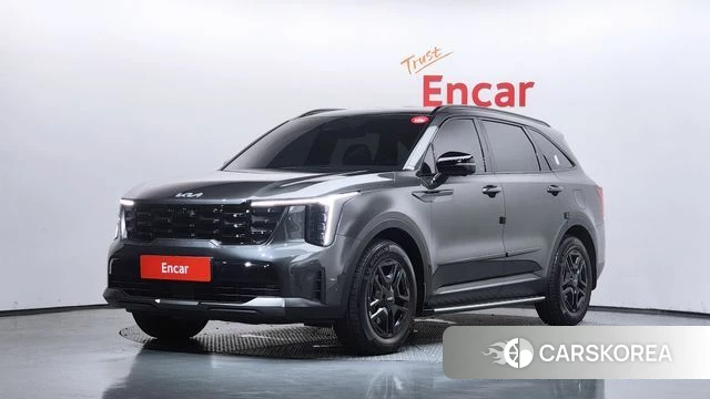 Kia The New Sorento 4th Generation 2024 Серый из Кореи