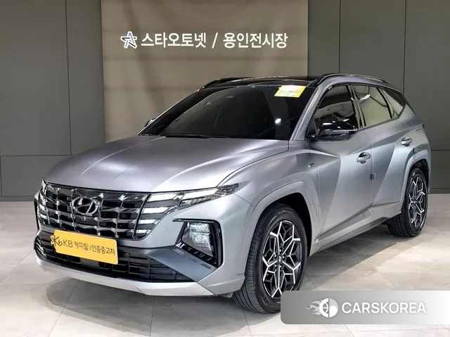 Hyundai The New Tucson Hybrid (NX4) 2023 Серый из Кореи