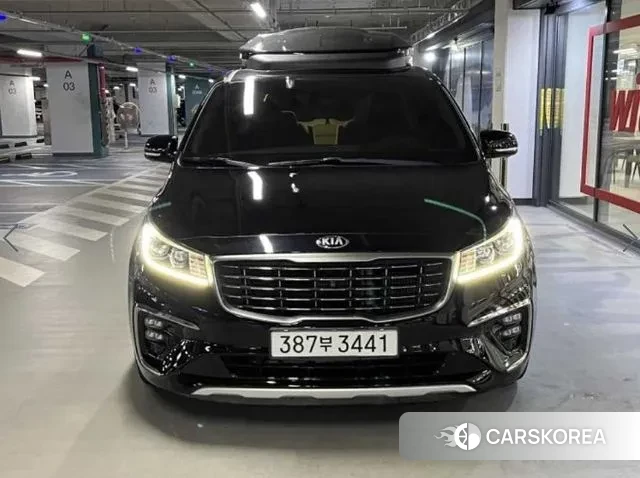 Kia The New Carnival 2019 Черный из Кореи