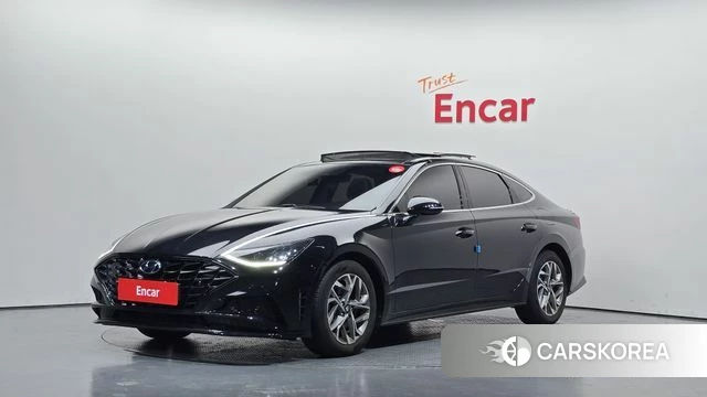 Hyundai Sonata (DN8) 2022 Черный из Кореи