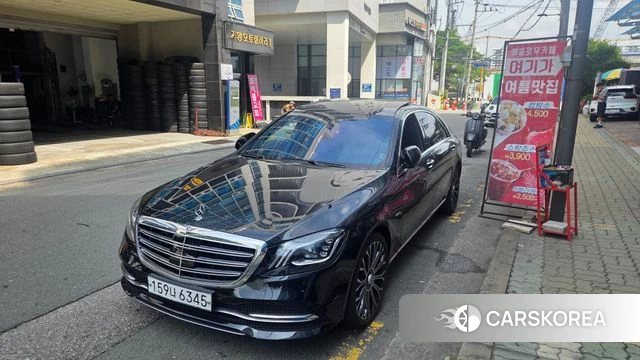 Mercedes-Benz S-Class W222 2020 Черный из Кореи